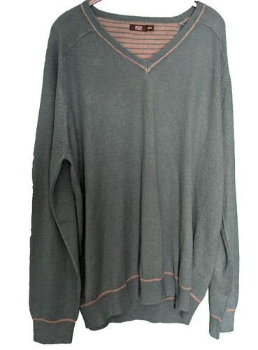 Mens jumper green big - jumper, tall