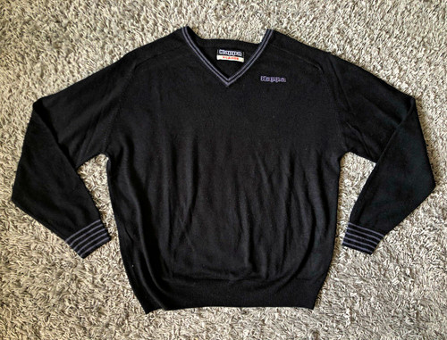 Kappa vintage neck jumper - vintage, v
