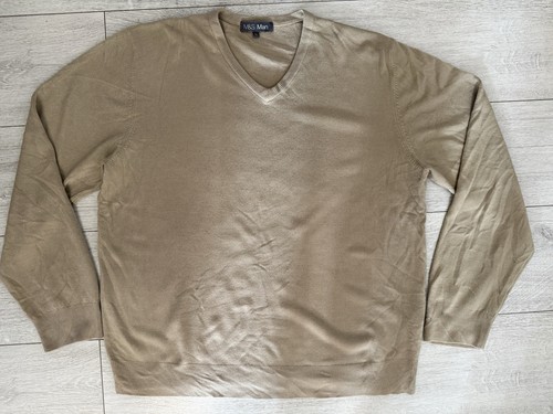 Man beige neck - m&s,