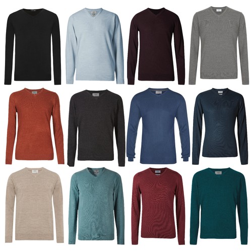 New neck jumpers mens - neck,